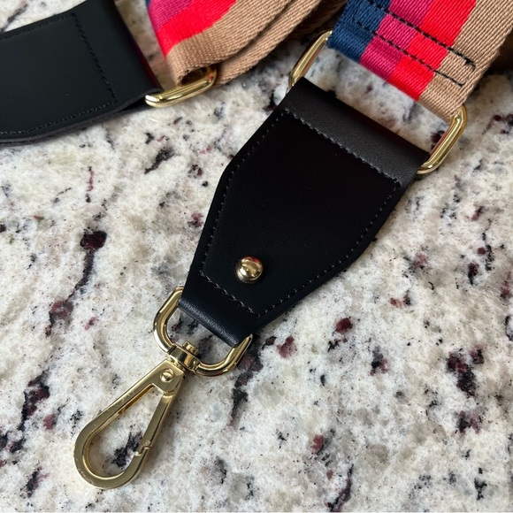 Striped Multicolor Crossbody Strap - Picture 2 of 8